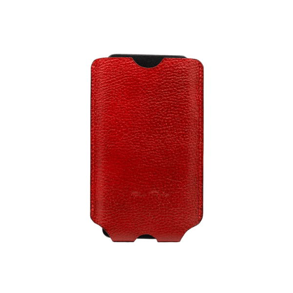 Leather Cell Phone Case Citizen Model - Red Color